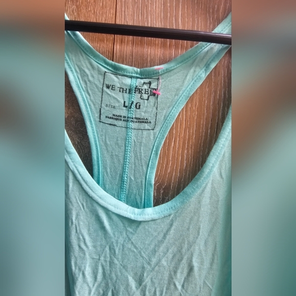 We The Free Light Blue Tank Top - Picture 2 of 4